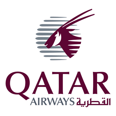 Qatar Airways logo white square