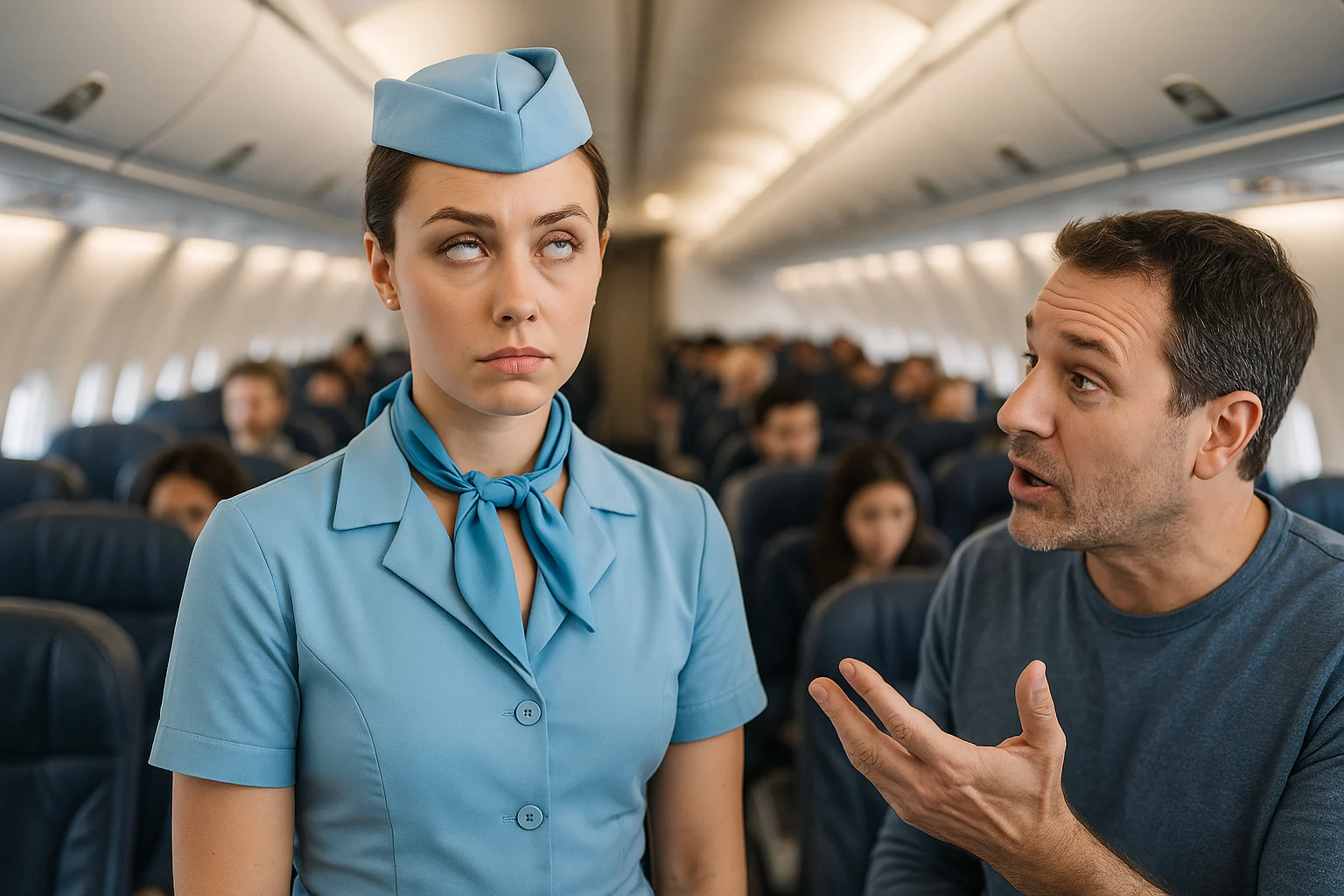 Questions flight attendants hate.