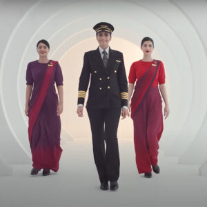 Air India Pilor and Cabin Crew.