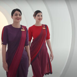 Air India female Cabin Crew.