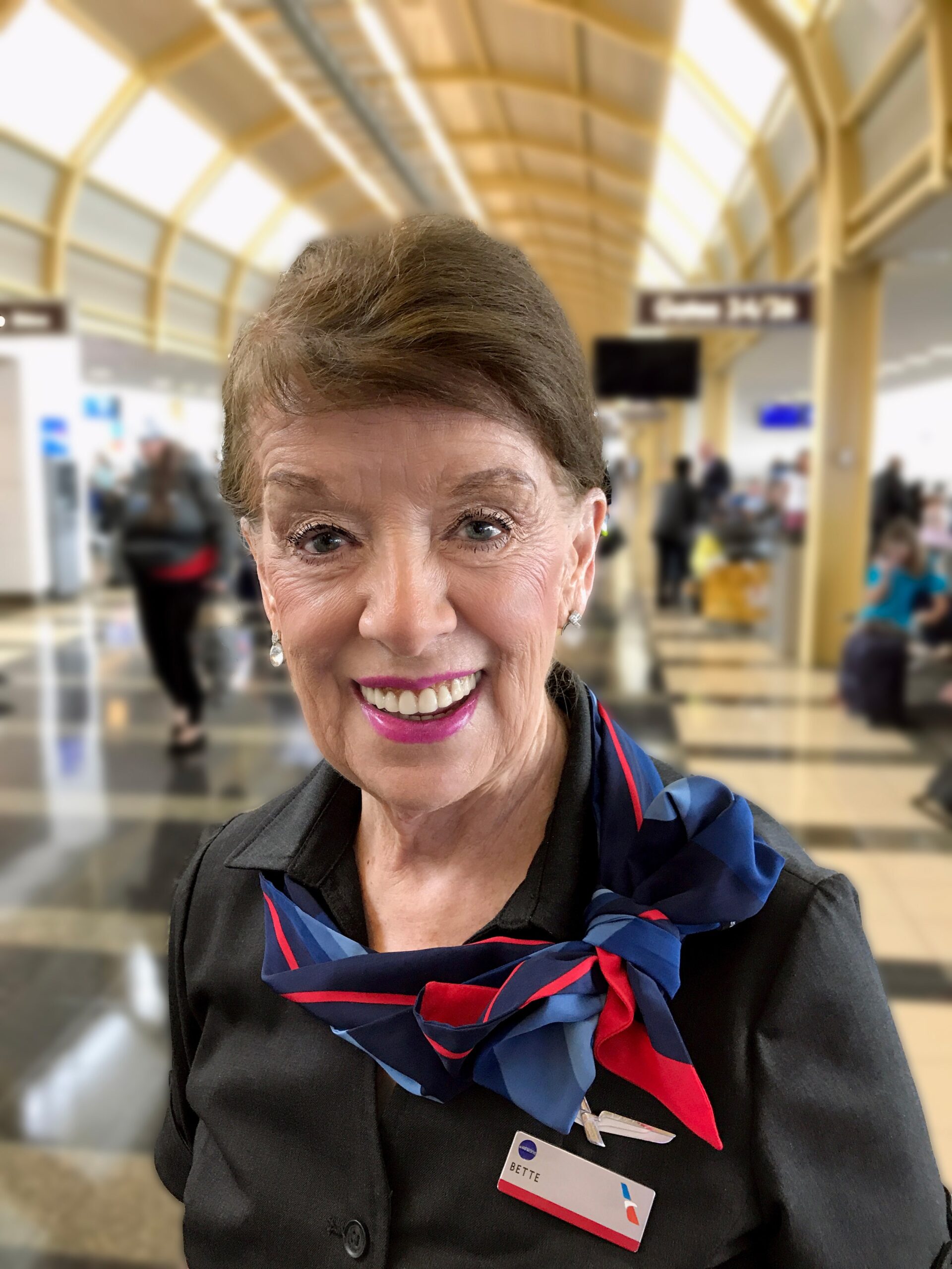 Bette Nash - World's longest serving Flight Attendant.
