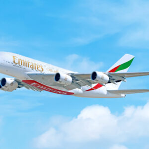 Emirates Airbus A380.