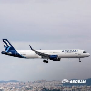 Aegean Airlines Airbus A321neo.