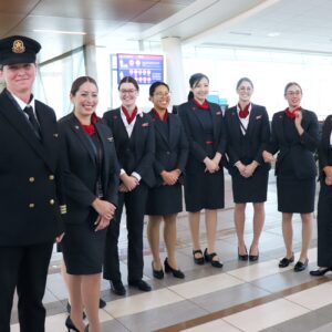 Air Canada Female Flight Attendants