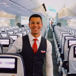 Air Canada Male Flight Attendant