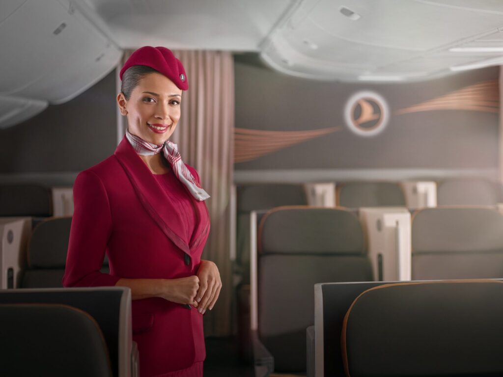 Turkish Airlines Female Flight Attendant