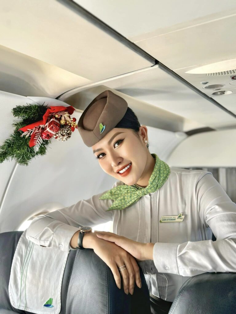 Bamboo Airways female Cabin Crew.