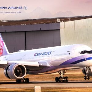 China Airlines Airbus A350.