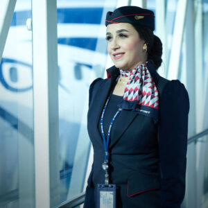 EgyptAir female Cabin Crew members.