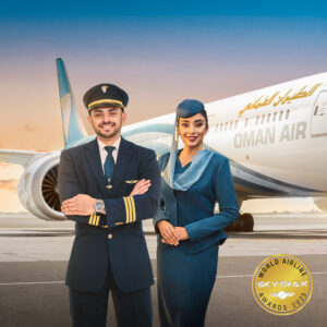 Oman Air Pilot and Cabin Crew member.