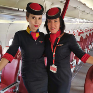 KM Malta Airlines female Cabin Crew.