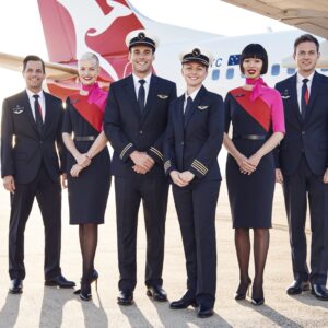 Qantas Cabin Crew and Pilots.