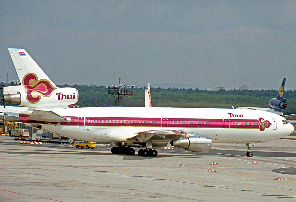 Thai Airways Douglas DC 10.