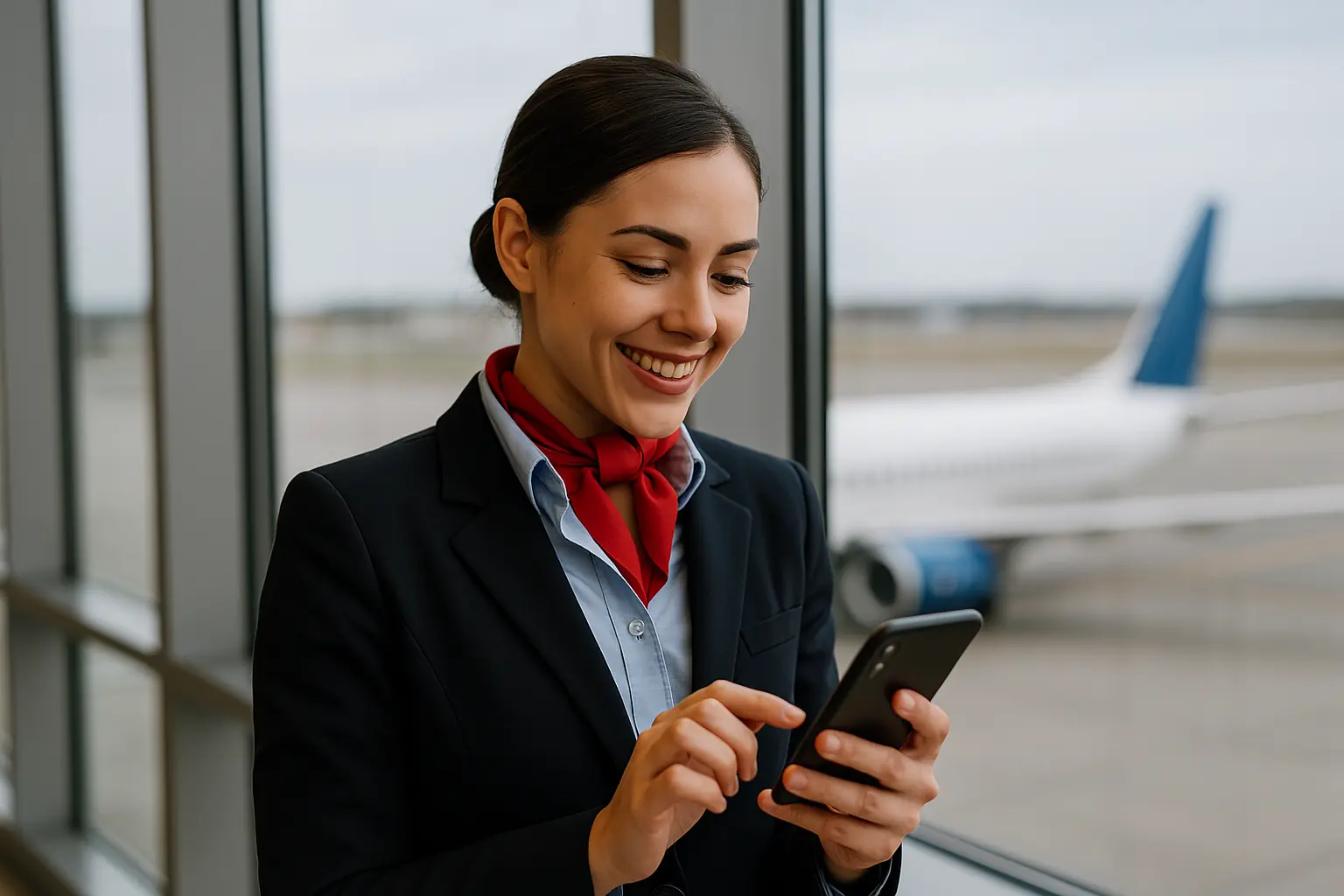 Cabin crew social media tips.