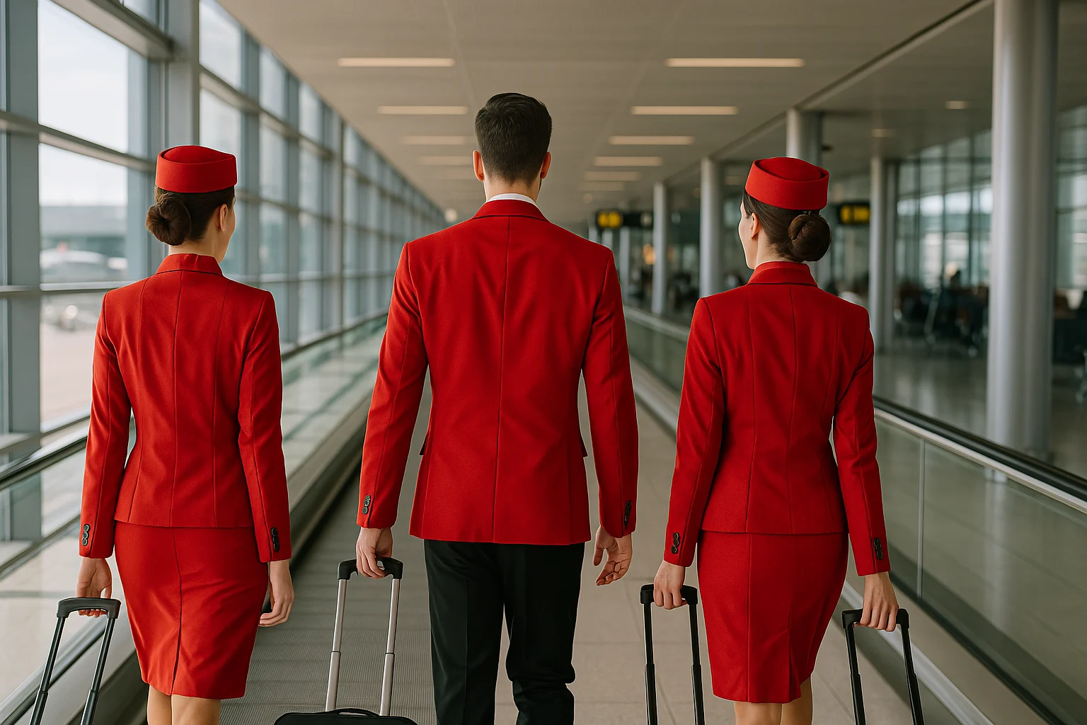 Day in the life of a flight attendant.
