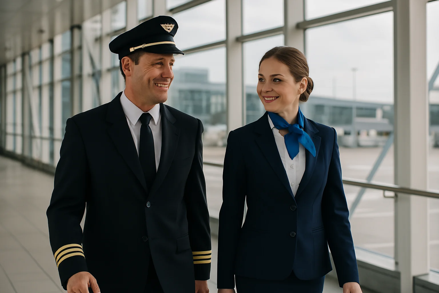 Do flight attendants date pilots?