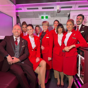 Virgin Atlantic Cabin Crew Members.