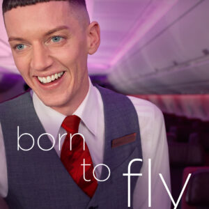 Virgin Atlantic male Flight Attendant.