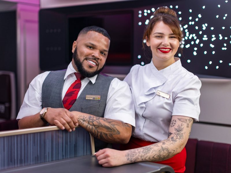 Virgin Atlantic allows flight attendants to display tattoos